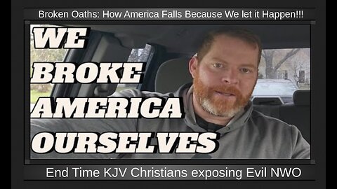 Broken Oaths: How America Falls Because We let it Happen!!!
