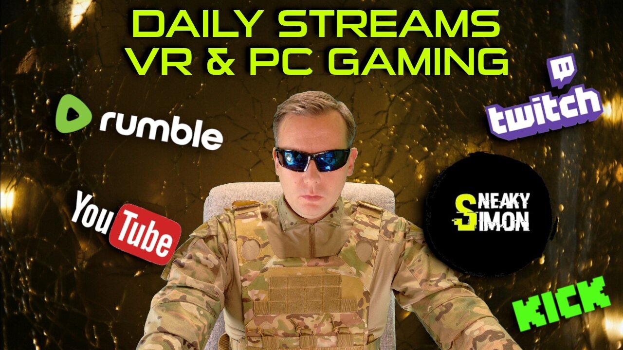 LIVE - Sneaky Simon (DAY86) - VR & PC GAMING