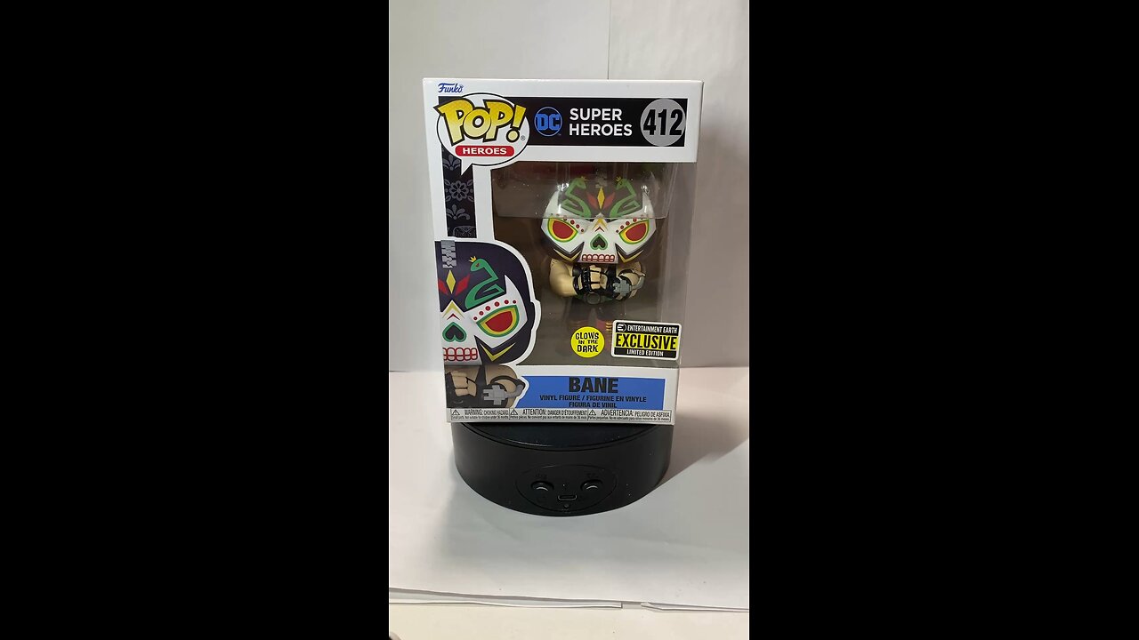 Buy It Now: Funko Pop! Heroes: DC Superheroes: BANE #412 - Glows in Dark (Good Condition)