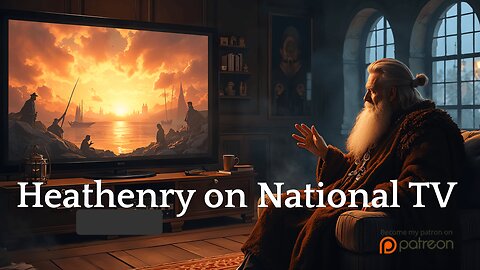 How I Almost Got Invited To Talk Heathenry on TV