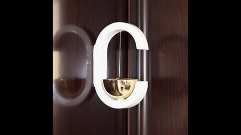Pure Copper Door Bell, with Magnetic Design and Sweet Ringtones, for Gift, Decoration, Ornaments