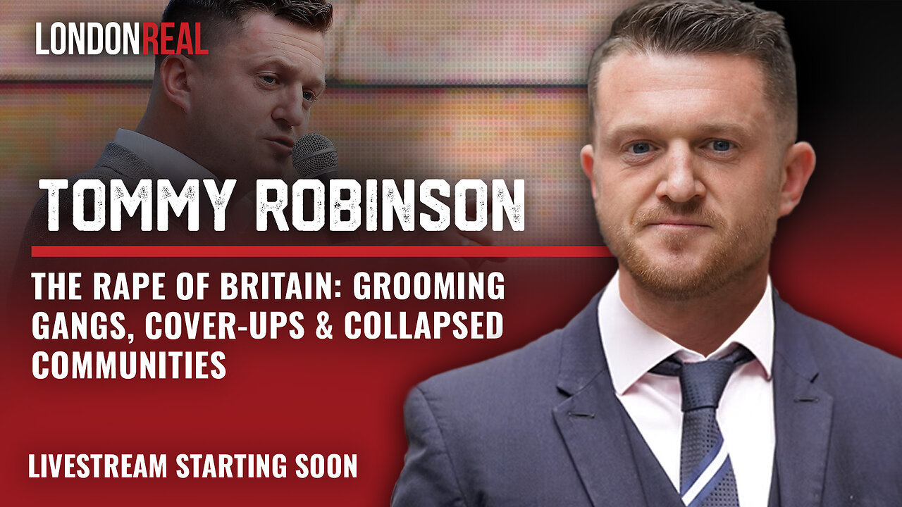 Tommy Robinson - The Rape of Britain: Grooming Gangs, Cover-Ups & Collapsed Communities