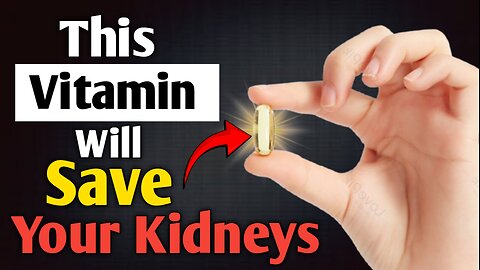 Best Vitamins For Stronger Kidneys 🔥|Essential Nutrients For Strong Kidneys: