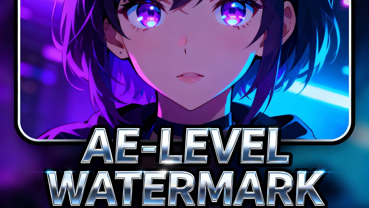 😎AE-LEVEL WATERMARK🚀