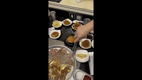 🔥 Grilling Good Times at Korean BBQ! 🥩🇰🇷