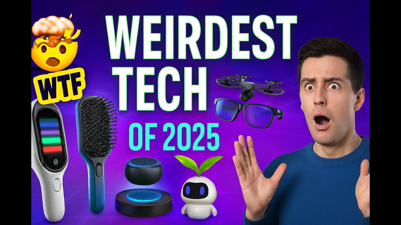 The weirdest tech of 2025
