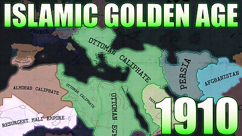 What if Islam's Golden Age was in 1910? - Hoi4 Timelapse