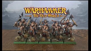 WARHAMMER THE OLD WORLD BEASTMEN QUICK PAINT GUIDE. PAINT A UNIT IN A DAY
