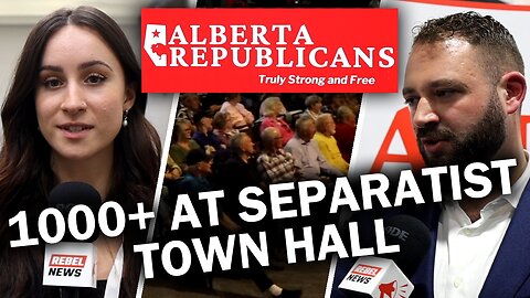 Alberta Republican Party rallies for independence at packed Red Deer town hall