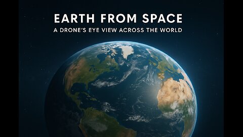 Earth From Space: A Drone’s Eye View Across the World😱😱”