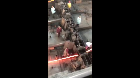 😱Dangerous Job 👀 #danger #steel #production #trending #viral