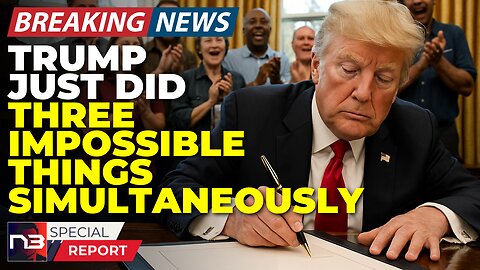 🚨BREAKING: Trump's Bill Does 3 IMPOSSIBLE Things At Once & Even CNN Can't Spin This Victory!