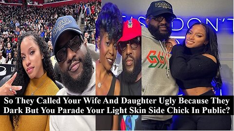 Anton Daniels Uses Wife & Daughter's Dark Skin As Shield Against Attacks By Corey Holcomb!