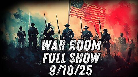 WAR ROOM WITH ROB DEW - 9/10/2025: Conservative Icon Charlie Kirk Assassinated After Being SHOT IN NECK During Utah Speaking Event