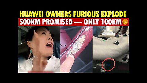 Huawei Car Owners Furious! New Car’s 500km Range Only Hits 100km on Full Charge