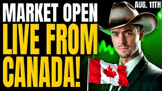 Market Open: NEW HIGHS INCOMING 🚀 🚀 🚀 || Live From Toronto