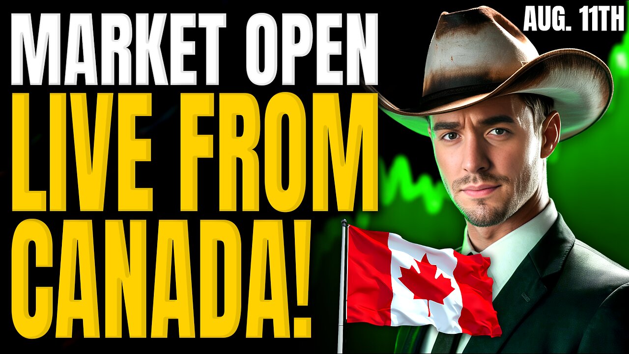 Market Open: NEW HIGHS INCOMING 🚀 🚀 🚀 || Live From Toronto