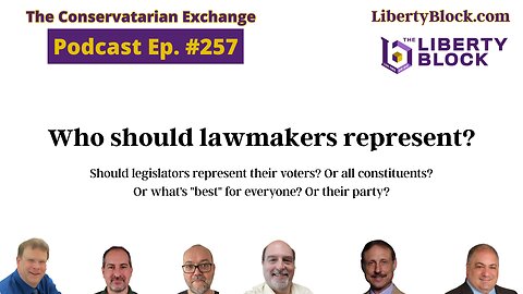 Who should lawmakers represent?