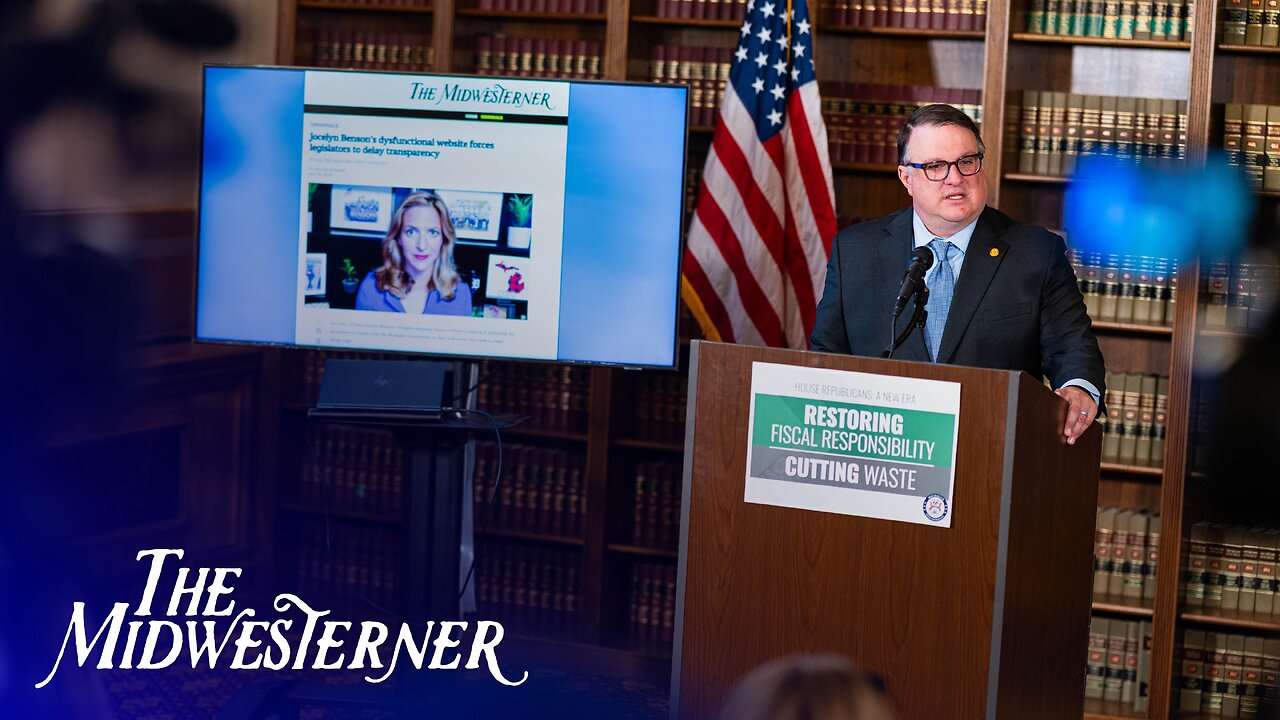 House Speaker Matt Hall talks out-of-control spending, Benson failures