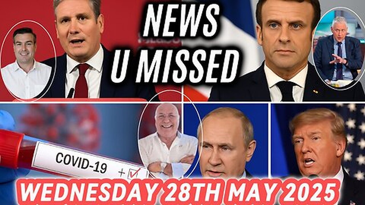 CHARLIE WARD DAILY NEWS WITH CHARLIE WARD, PAUL BROOKER & LEMBIT OPIK 28TH MAY 2025