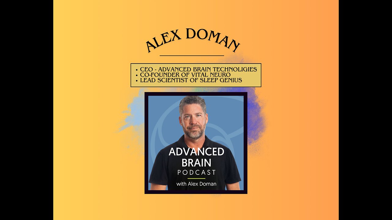 Vital Neuro - CEO Alex Doman/Brain technology specialist