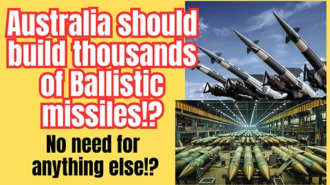 No need for military troops... just build thousands of missiles!