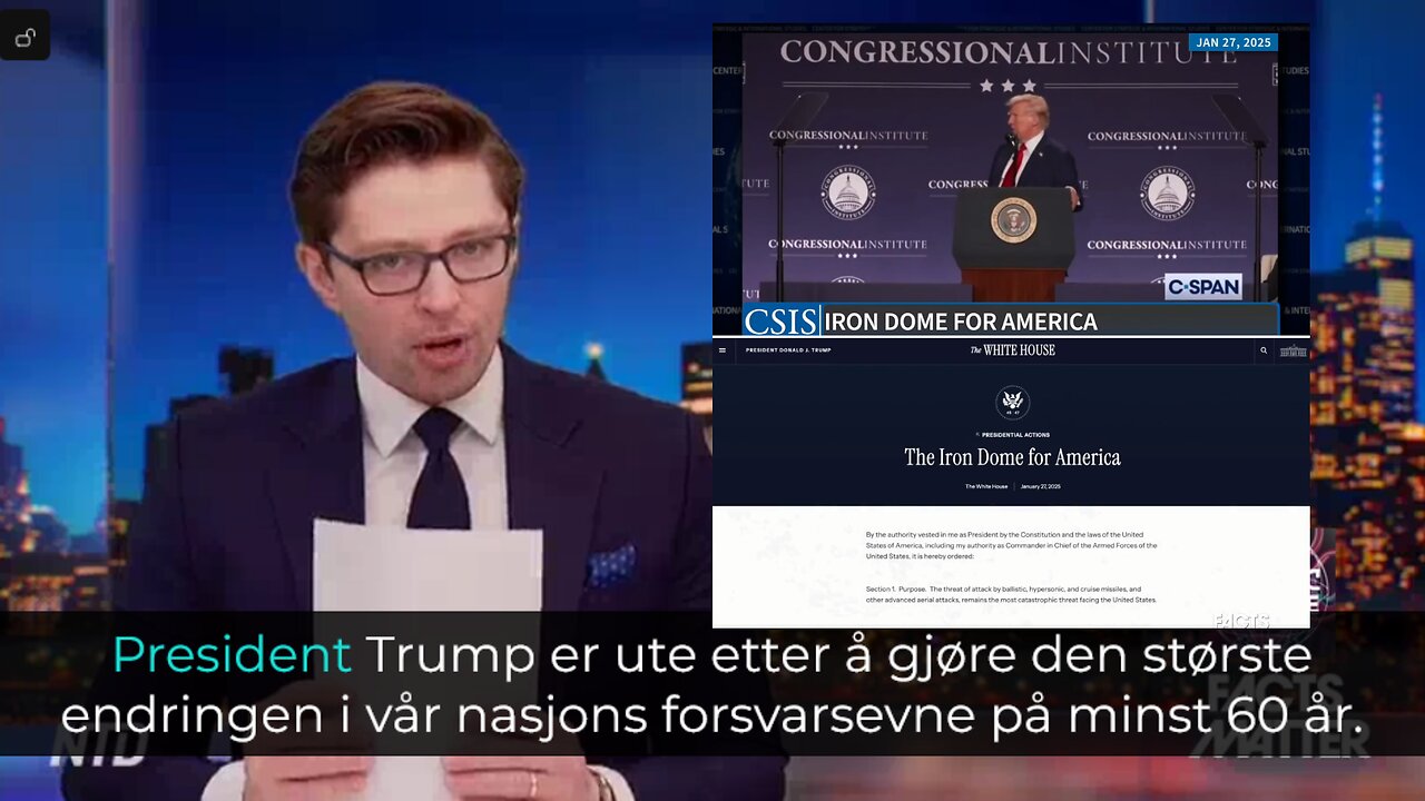 Atomkrig i Verdensrommet: Trumps Nye Golden Dome Prosjekt - Dette er Fakta i Saken