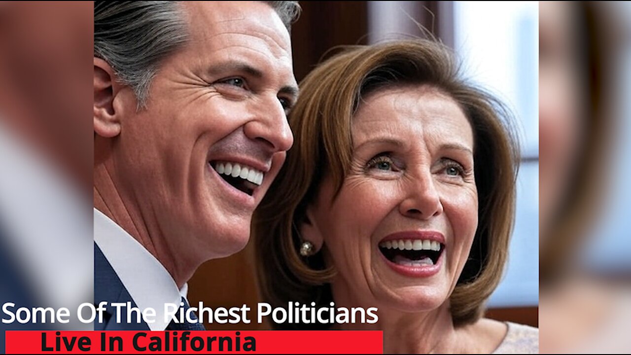 Some Of The Richest Politicians Live In California