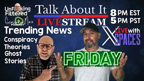 TalkAboutIt Live Stream w/ X Spaces