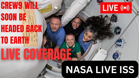 🔴 LIVE NASA Coverage of the Closing of the Hatch to the SpaceX Dragon | astronauts return home