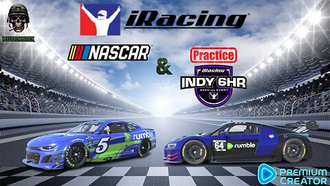 🏎 💨IRACING 6H INDY PRACTICE & GT4 AMERICA RACING FROM ROAD AMERICA & MORE : TEAM RUMBLE 18+🏎 💨
