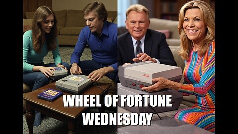Wheel of Fortune Wednesdays: Chill & Chat with BrightGaming playing NES Nintendo Games