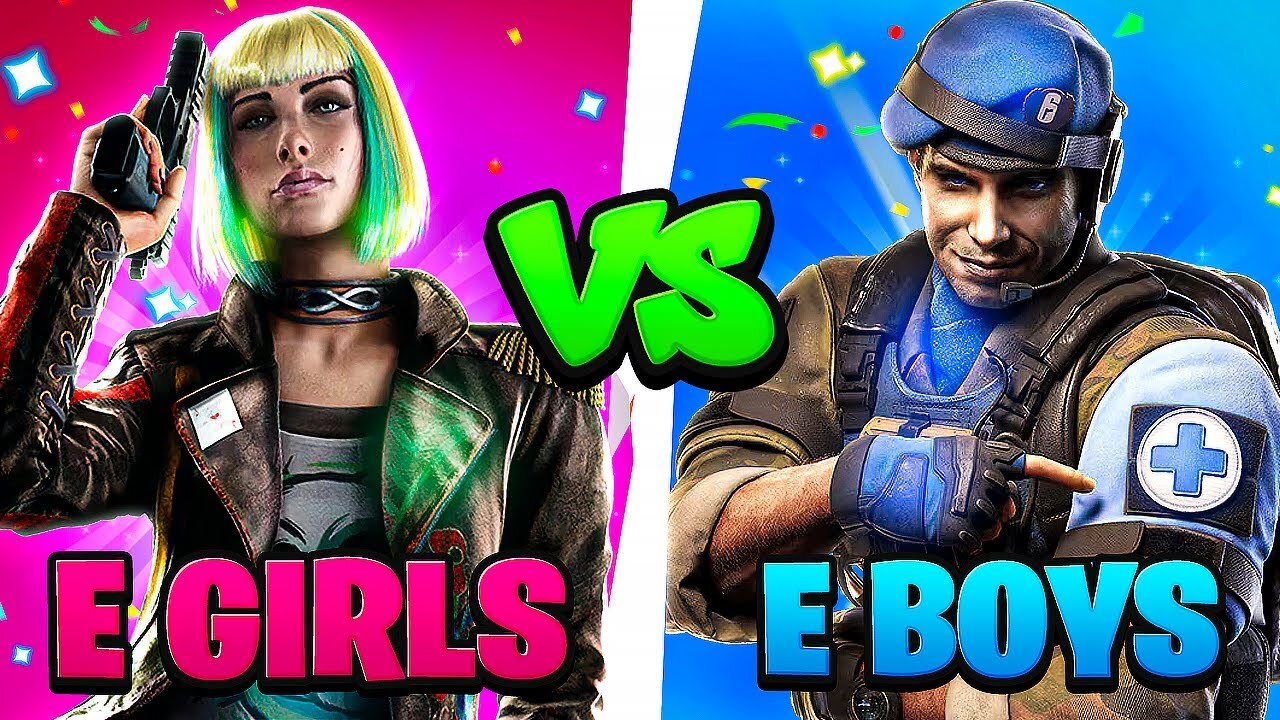 Can 5 Champion E GIRLS beat 5 Champion E BOYS_ (Rainbow Six Siege)