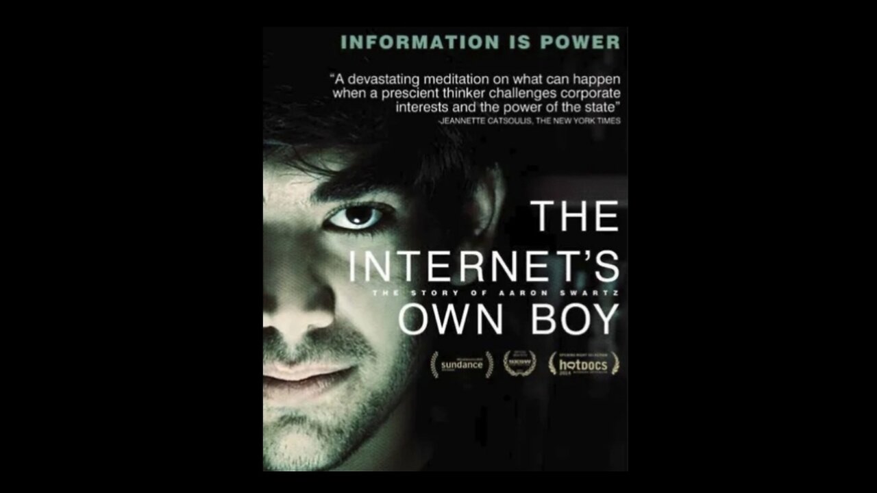 The Internet's Own Boy - The Story of Aaron Swartz trailer