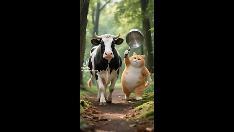 the cow won