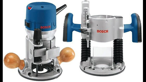 Bosch 1617EVSPK 2.25 HP Combination Plunge- and Fixed-Base Router