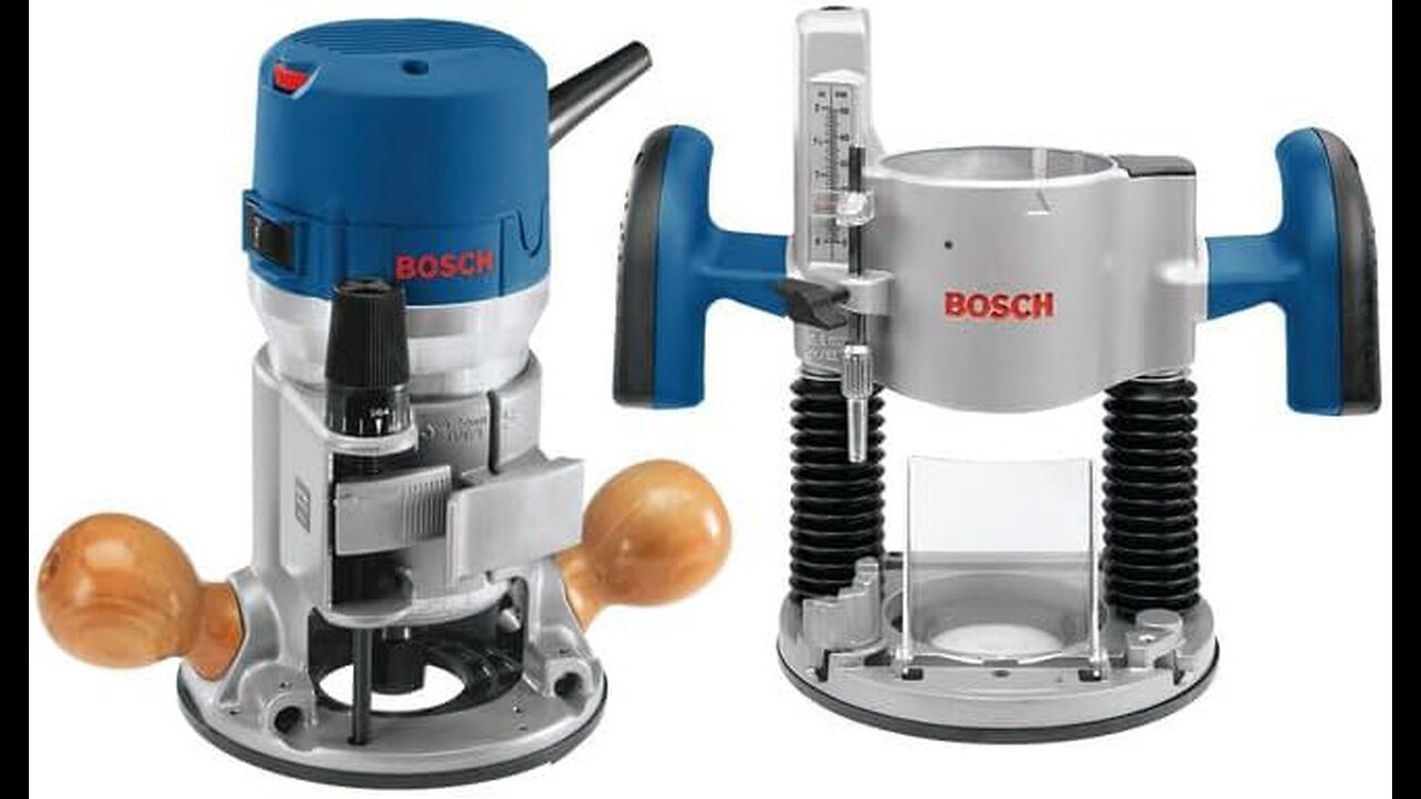 Bosch 1617EVSPK 2.25 HP Combination Plunge- and Fixed-Base Router