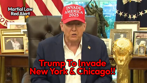 MARTIAL LAW INCOMING: Trump Threatens US Cities With Military; New York & Chicago NEXT