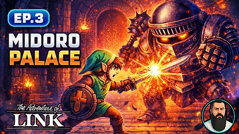 Zelda II: The Adventure of Link - Part 3 - Midoro Palace