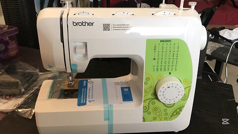 Review and set up brother sewing machine bm2800