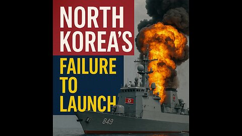 Failure to Launch! North Korea’s Warship Disaster | What Really Happened?