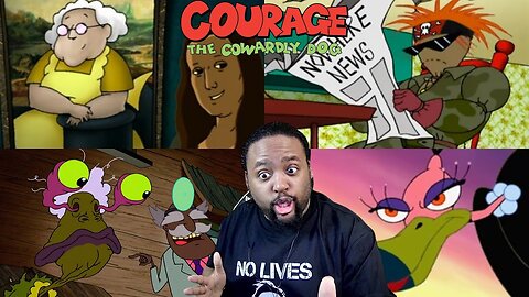 Courage The Cowardly Dog S3 Eps 8 & 9 Reaction