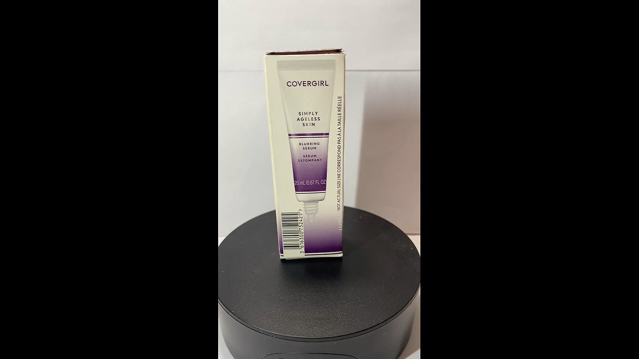 Mini-Vlog: Stop & Shop: COVERGIRL Simply Ageless Skin - Blurring Serum (New/Nos) Sealed 0.67 fl.oz.
