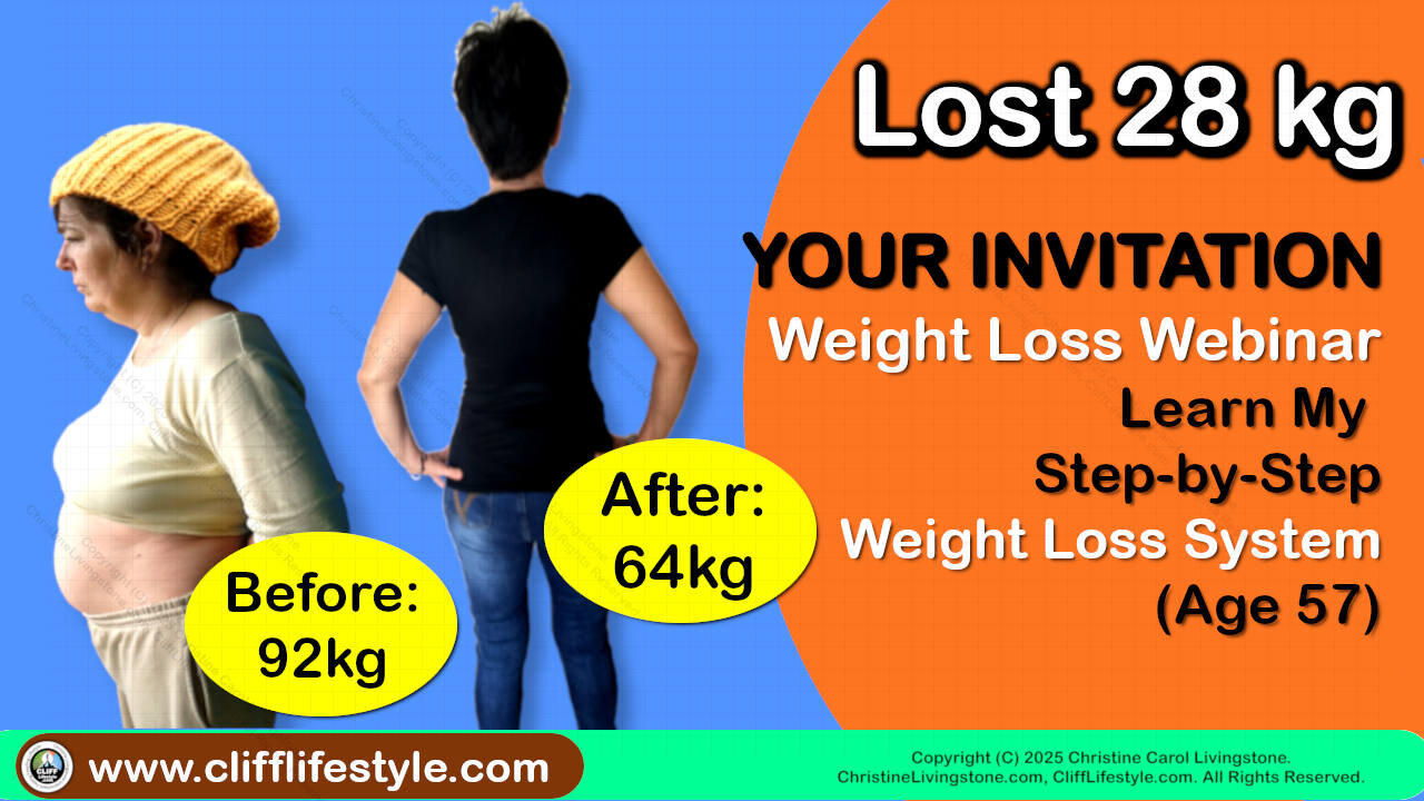 Lose Weight with Me! My Step-by-Step 28kg Weight Loss Journey (Age 57)