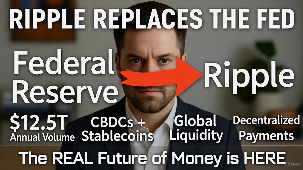 THE SILENT TAKEOVER: How Ripple Is Systematically REPLACING The Federal Reserve