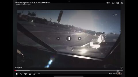 NASCAR Crash Lucky Lord Byron T-Bones Pitting Car #nascar #motorsport #autosport #crash #racecrash