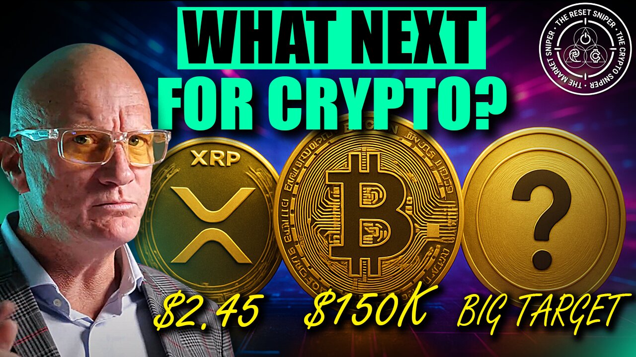 XRP to run thru $2.45, but we await Bitcoins break move to $150,000. Plus a mystery token BIG target