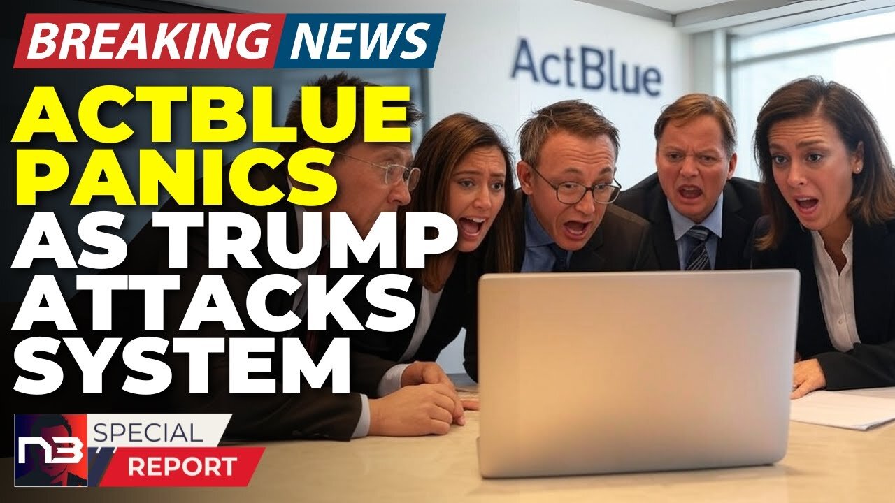 🚨BREAKING: Game Over: Trump's DOJ Launches Historic Attack On ActBlue's Network!