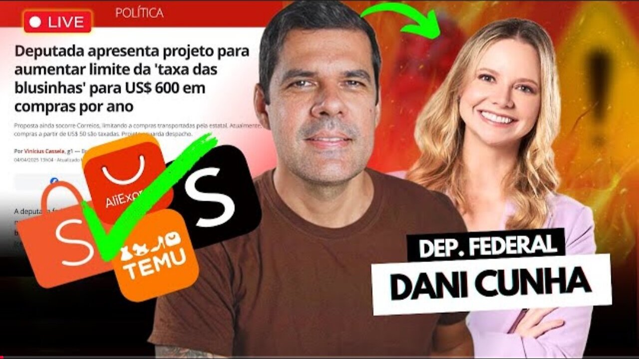🔴 $600 SEM IMPOSTO: ENTREVISTA EXCLUSIVA COM A DEPUTADA AUTORA DO PL QUE ENFRENTA A TAXAÇÃ