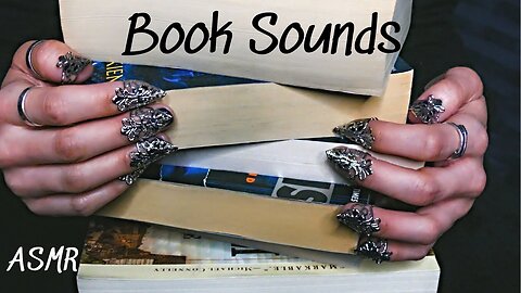 ASMR Book Sounds (no talking, scratching, tapping, page turning)
